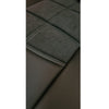 Leather and Alcantara Seat Cover Set, White Seam, 2 pcs