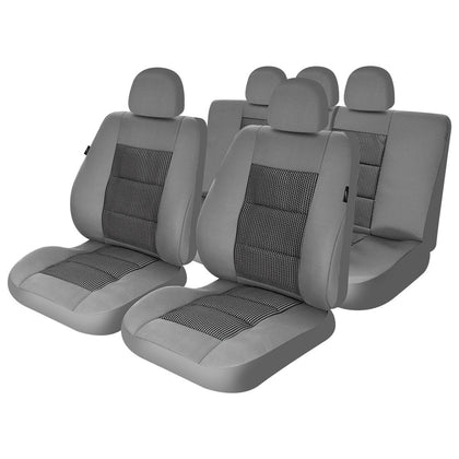 Sēdekļu pārvalku komplekts Lietussargs Premium Grey, Umb1