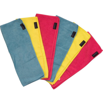 Microfiber Cloth Set Petex Multicolor, 6 pcs