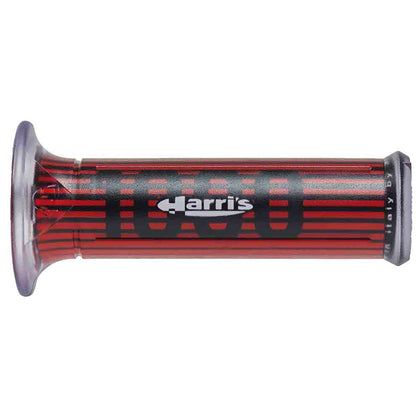 Moto Grip Set Ariete Harris Grip Red 1000