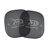 Side Sunshade Set with Suction Cup Mega Drive, 44 x 38cm, 2 pcs