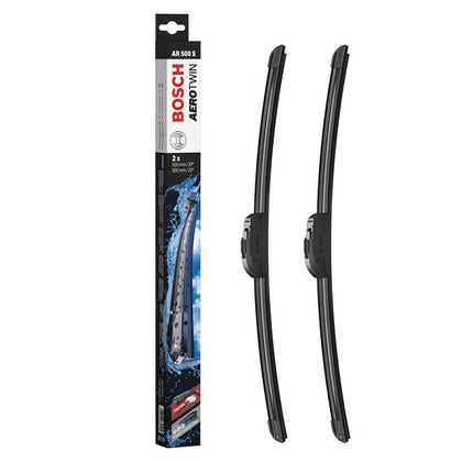 Windshield Wipers Bosch Aerotwin AR500S, 500/500mm, Dacia, Renault, Nissan, Skoda, Volvo