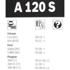 Limpadores de pára-brisa Bosch A120S, 75/65cm, Citroen C4, DS4, Ford Galaxy, S-Max, Peugeot 308, 308CC, 308SW