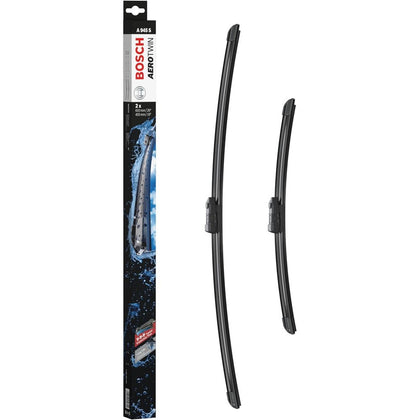 Windshield Wipers Bosch A945S, 65/40cm, BMW X1, Citroen C3, Opel CrosslandX, Seat Ibiza, Leon