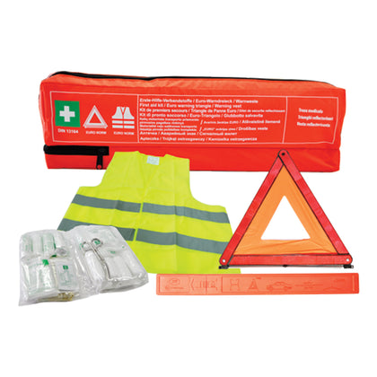First Aid Kit, Reflective Vest and Triangle Set Mega Drive