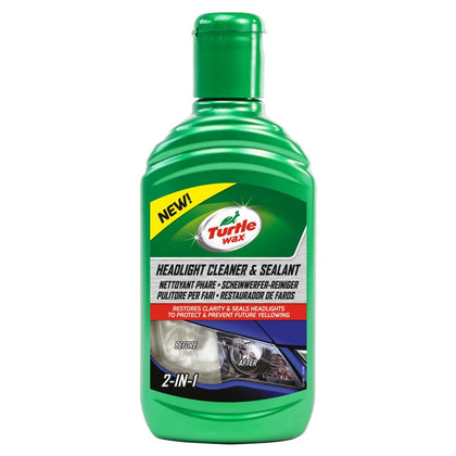 Headlight Cleaner and Sealant Turtle Wax 2 in 1, 300ml