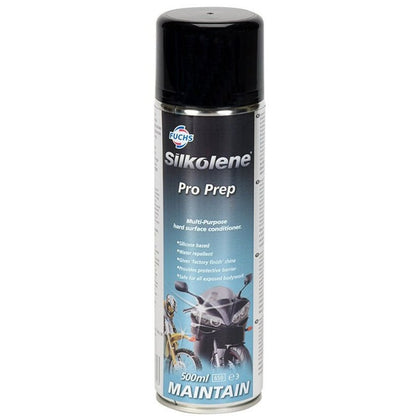 Spray de mantenimiento para motocicletas Silkolene Pro Prep, 500 ml
