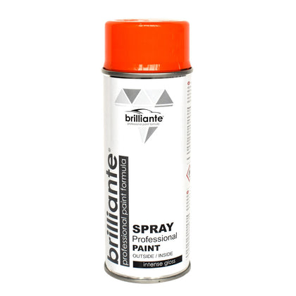 Professional Paint Spray Brilliante, Pure Orange, 400ml