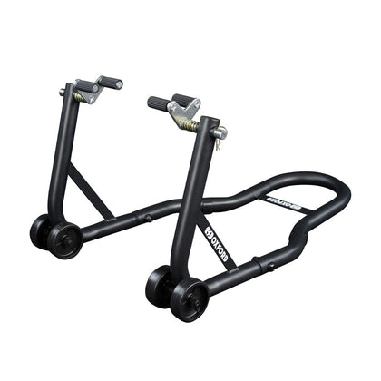 Svart Motorcykel Front Stand Oxford Front Paddock Stand