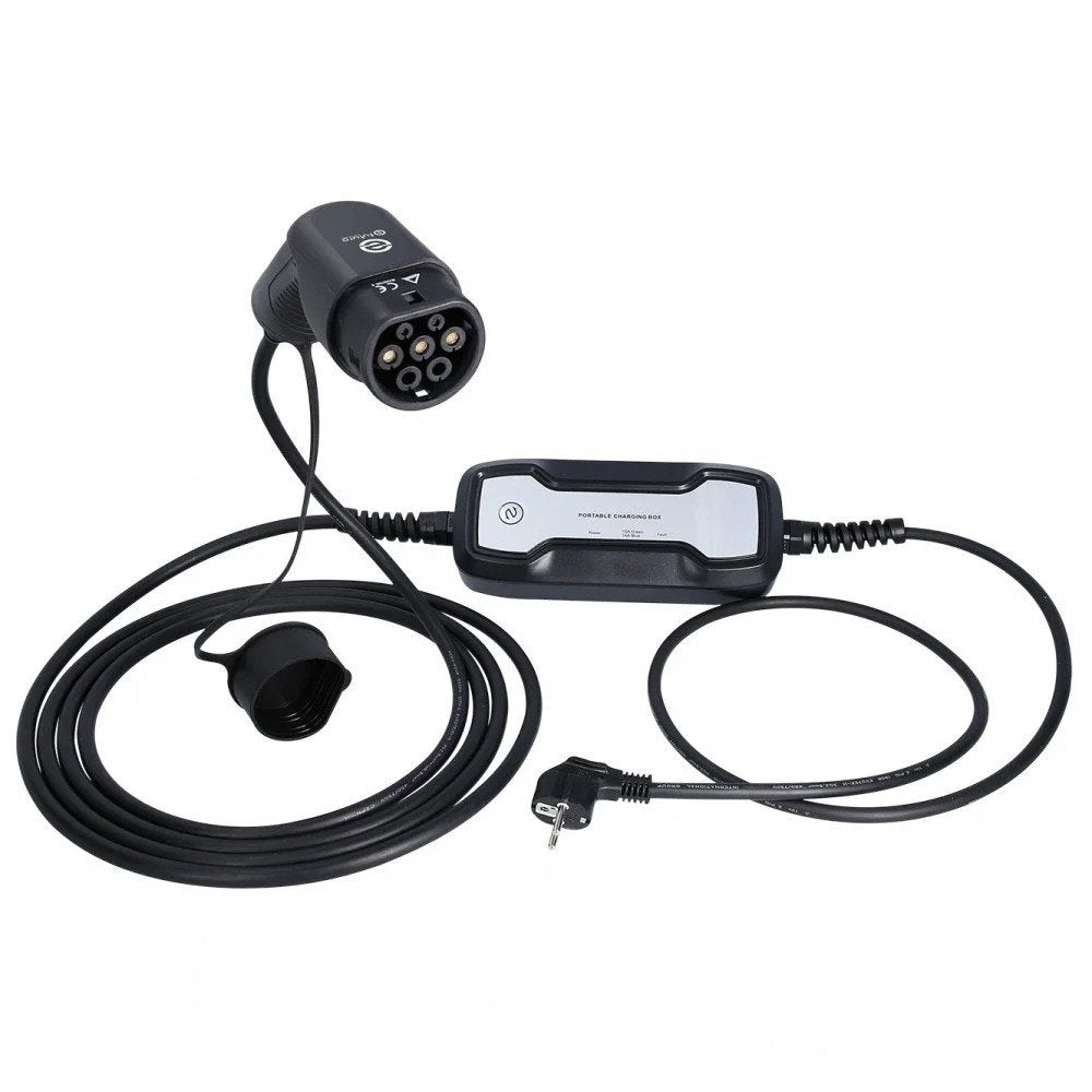 Efuturo Mobile Charging Station with Type 2 Cable, 3.7kW, 10/16A, 230V, 5.3m