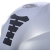 Sticker Tank Pad Moto Oxford Spine, Embossed Carbon