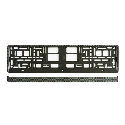 Carbon License Plate Holder Mega Drive