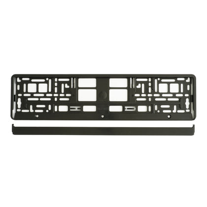 License Plate Holder Mega Drive, Black