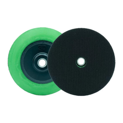 Placa de respaldo giratoria 3D verde, 75 mm