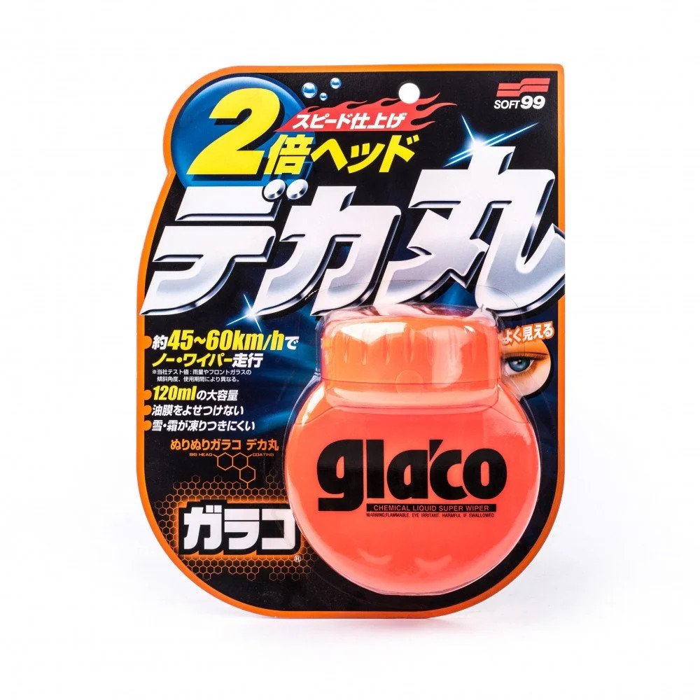 Hydrophobic Glass Treatment Soft99 Glaco Roll On, Large, 120ml - 04107 -  Pro Detailing