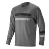 Long Sleeve Cycling Shirt Alpinestars Alps 6.0 Jersey, Grey/Black