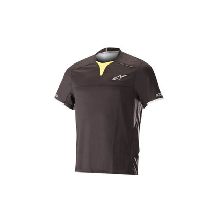 Cycling Shirt Alpinestars Drop Pro, Black/Yellow