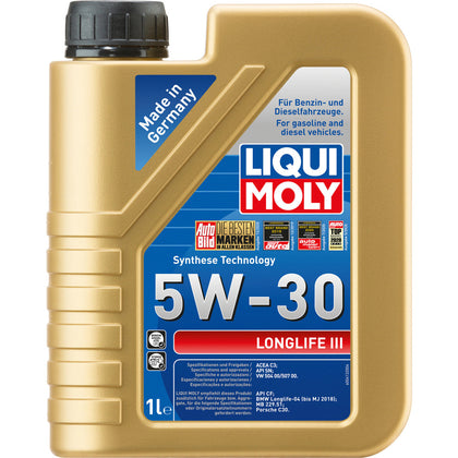 Motorový olej Liqui Moly Longlife III, 5W30, 1L