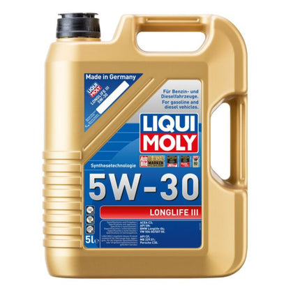 Motorový olej Liqui Moly Longlife III, 5W30, 5L