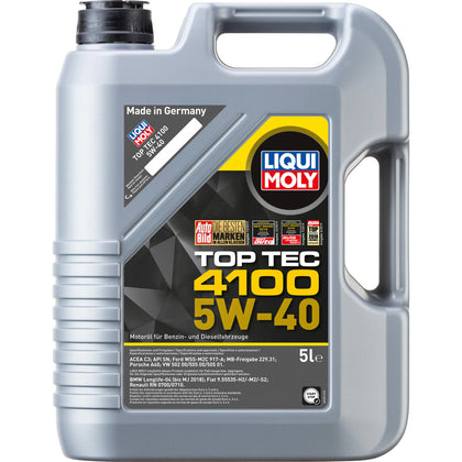 Motorno ulje Liqui Moly Top Tec 4100, 5W40, 5L