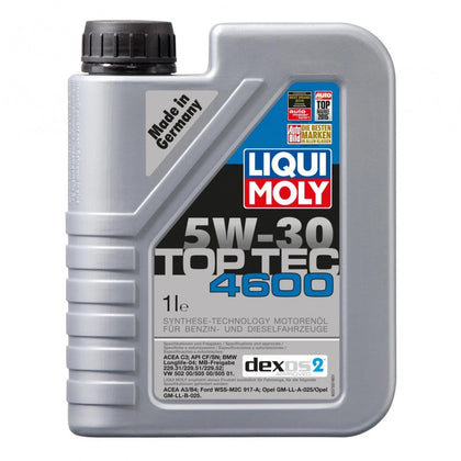 Motorový olej Liqui Moly Top Tec 4600 SAE, 5W30, 1L