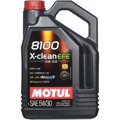 Motorový olej Motul 8100 X Clean EFE, 5W30, 4L