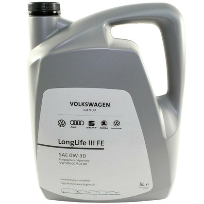 Motorový olej Volkswagen Longlife III, 0W30, 5L