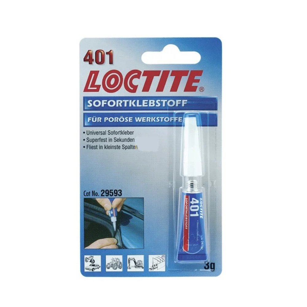 Loctite Superglue 401, 3g - HE195904 - Pro Detailing