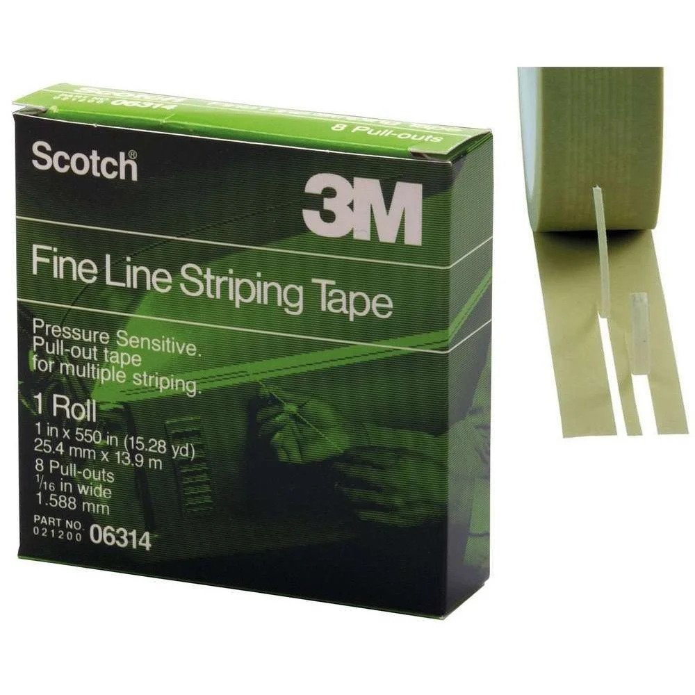 Fine Line Green Tape