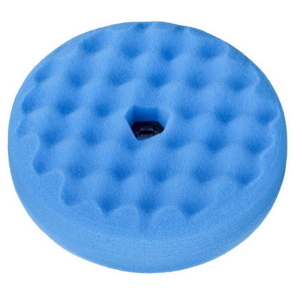 Finish Polish Pad 3M Quick Connect High Gloss Pad, Double Side, Blue, 150mm
