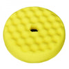 Medium Polish Pad 3M Quick Connect Sponge, Double Side, Yellow, 150 mm