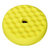 Medium Polish Pad 3M Quick Connect Sponge, Double Side, Yellow, 150 mm