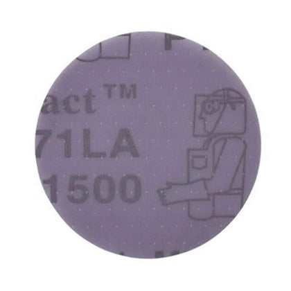 Sanding Disc 3M Trizact Clear Coat P1500, 75mm, 5pcs