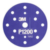 Flexible Abrasive Disc 3M Hookit, 15 Holes, 150mm, 25pcs