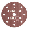 Flexible Abrasive Disc 3M Hookit, 15 Holes, 150mm, 25pcs