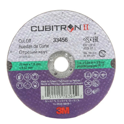 3M Cubitron II Cut-Off Wheel, 75mm