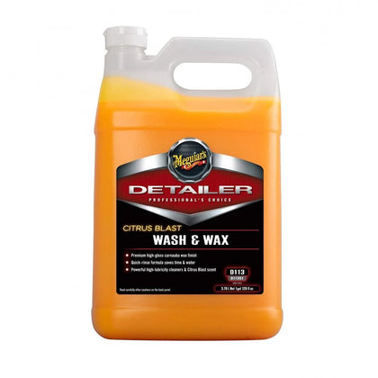 Shampoo with Wax Meguiar's Citrus Blast Wash and Wax, 3.79L