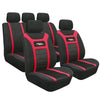 Car Seat Cover Set Lampa High-Gear, Red