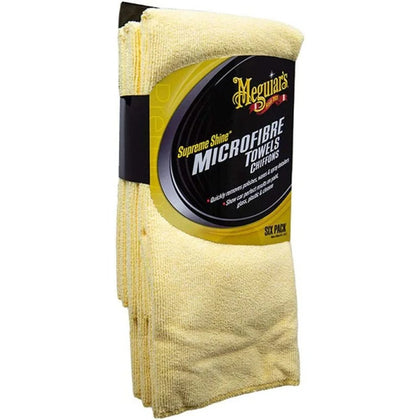 Microfibre Towels Chiffons Meguiar's Supreme Shine, 6 pcs
