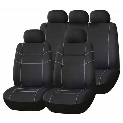 Bottari Vector Seat Covers Set, Black/Grey