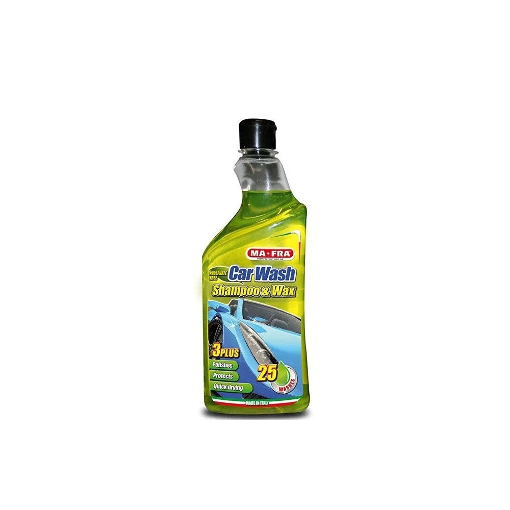 Shampoo e Cera Car Wash Ma-Fra, 1000ml - H0522 - Pro Detailing