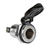 Built-in Aluminium DIN Socket Lampa Flush Mount, 12/24V