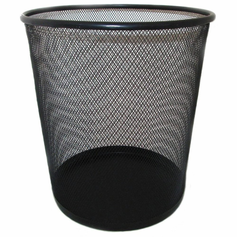 Perforated Metal Office Trash Can Esenia, 9L - 6422-9 - Pro Detailing