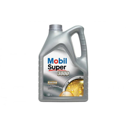 Fully Synthetic Motor Oil Mobil Super 3000, 5W-40, 4L