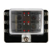 Fuse Holder 1 Input - 6 Way Out Lampa Fuse Block, 12/24V