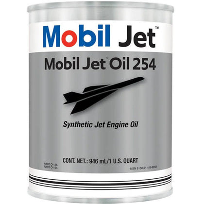 Synthetic Jet Engine Oil Mobil Jet Oil 254, 946ml