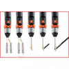 Battery-operated Plastic Repair Set Ks Tools, 134 pcs