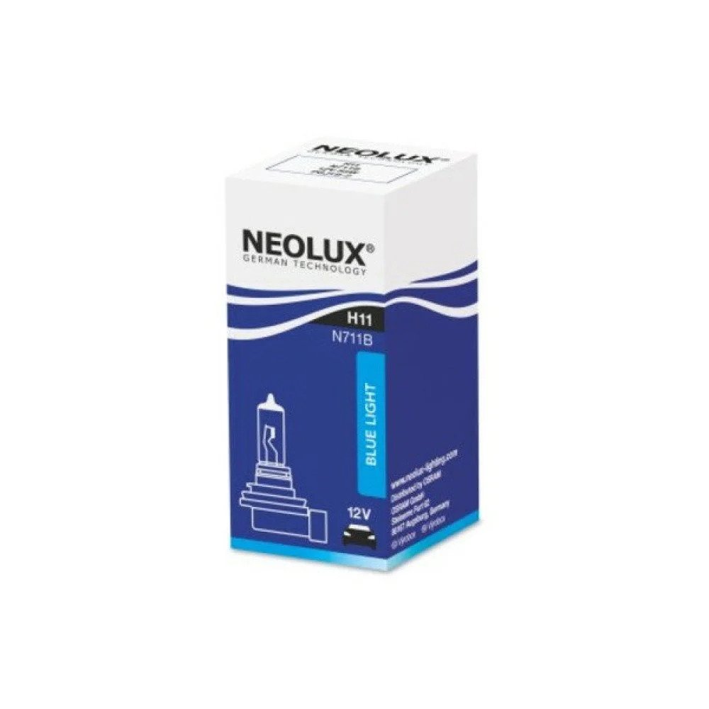 Halogen Bulb Neolux Blue Light H11, 55W, 12V