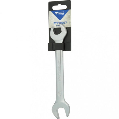 Brilliant Tools Double Open-End Wrench, 17-19mm