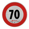 Speed Limit Sign Lampa, 70 Km/h